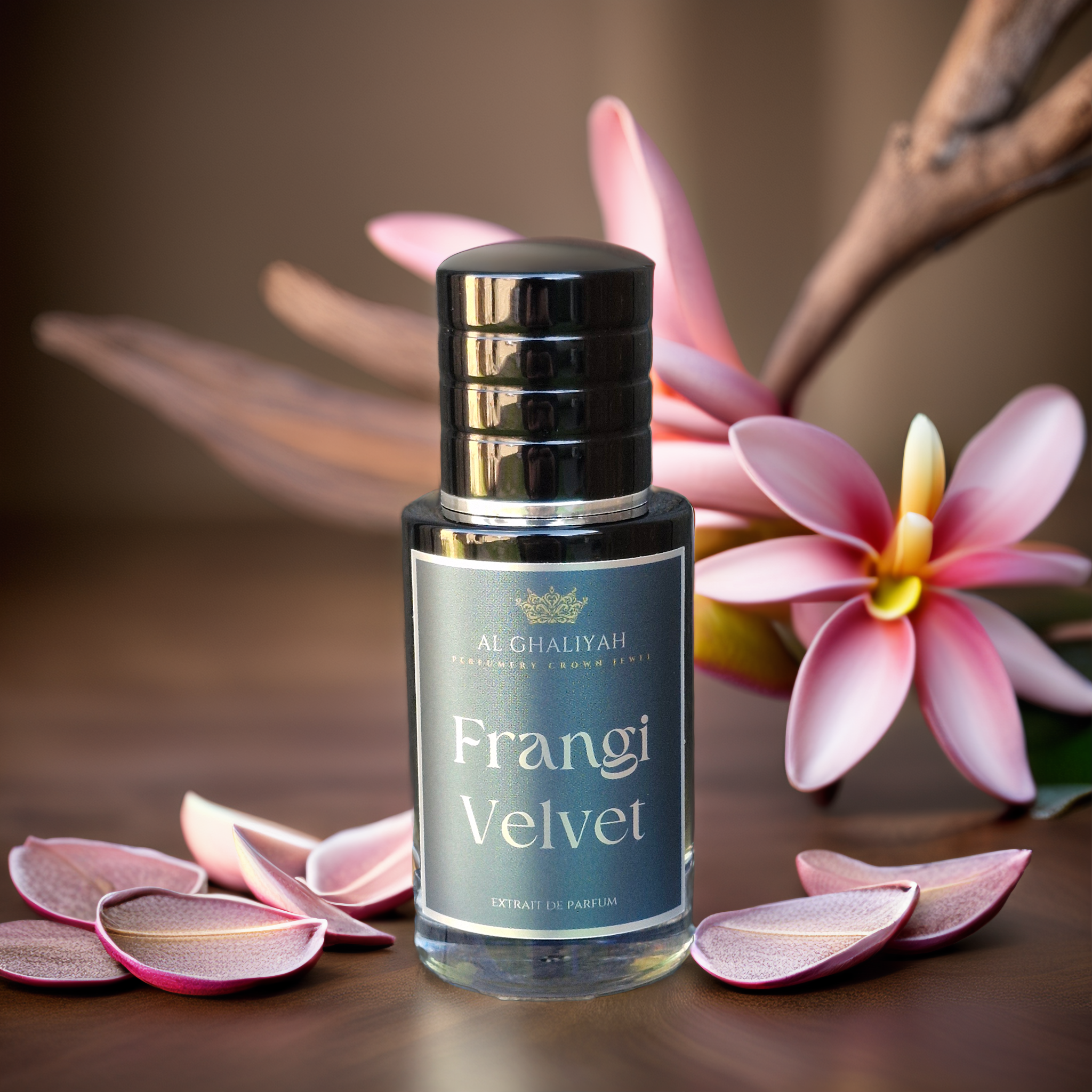 Frangi Velvet: Frangipani, Sandalwood, and Oud